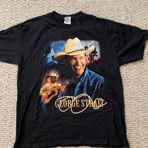 Vintage George strait concert shirt